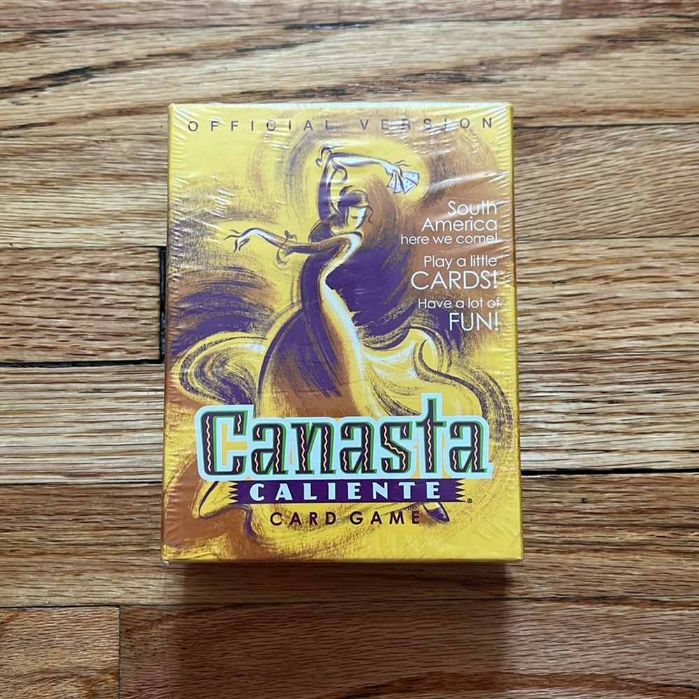 Canasta Caliente Card Game / NEW / 2001